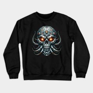 Biomech Cthulhu Overlord S01 D09 Crewneck Sweatshirt